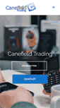 Mobile Screenshot of canefieldtrading.com